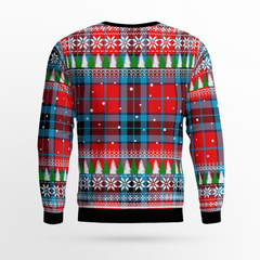 Clan MacTavish Modern Crest Tartan Christmas Ugly Sweater KT52 MacTavish Modern Crest Tartan Tartan Ugly Sweater