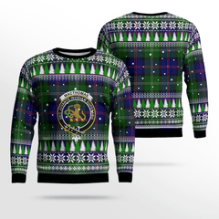 Clan MacThomas Modern Crest Tartan Christmas Ugly Sweater ZJ75 MacThomas Modern Crest Tartan Tartan Ugly Sweater