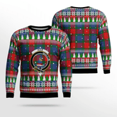 Clan Mar Crest Tartan Christmas Ugly Sweater ZP92 Mar Crest Tartan Tartan Ugly Sweater