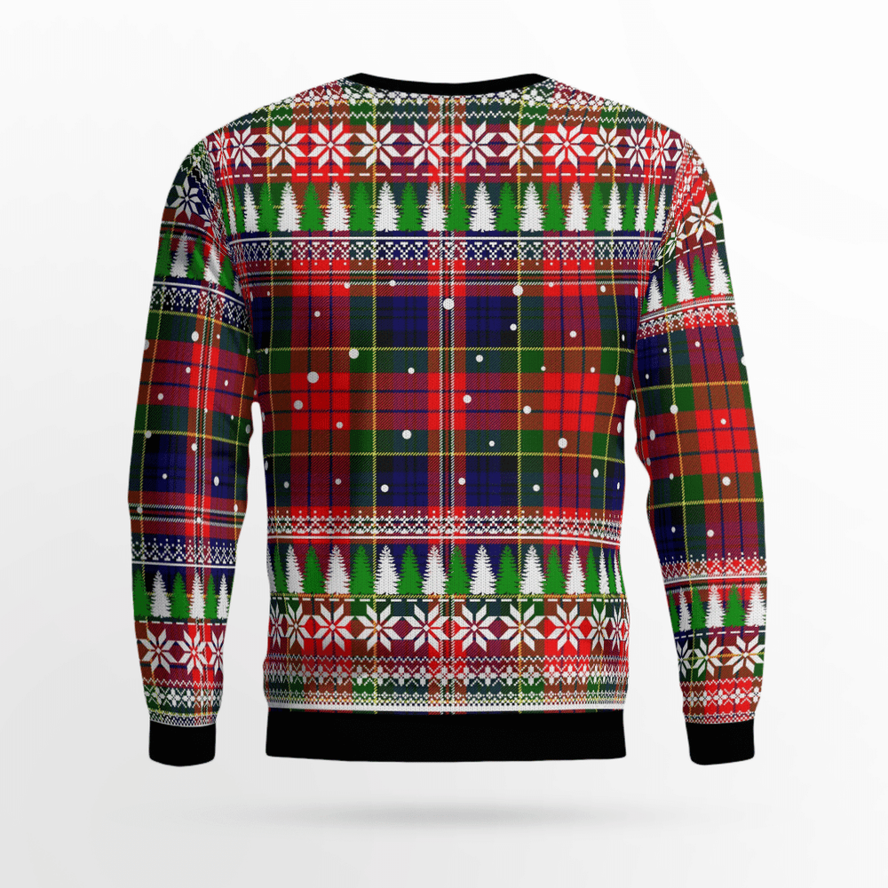 Clan MacPherson Modern Crest Tartan Christmas Ugly Sweater XE92 MacPherson Modern Crest Tartan Tartan Ugly Sweater