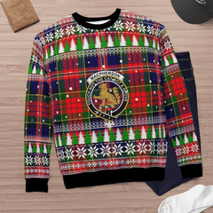 Clan MacPherson Modern Crest Tartan Christmas Ugly Sweater XE92 MacPherson Modern Crest Tartan Tartan Ugly Sweater