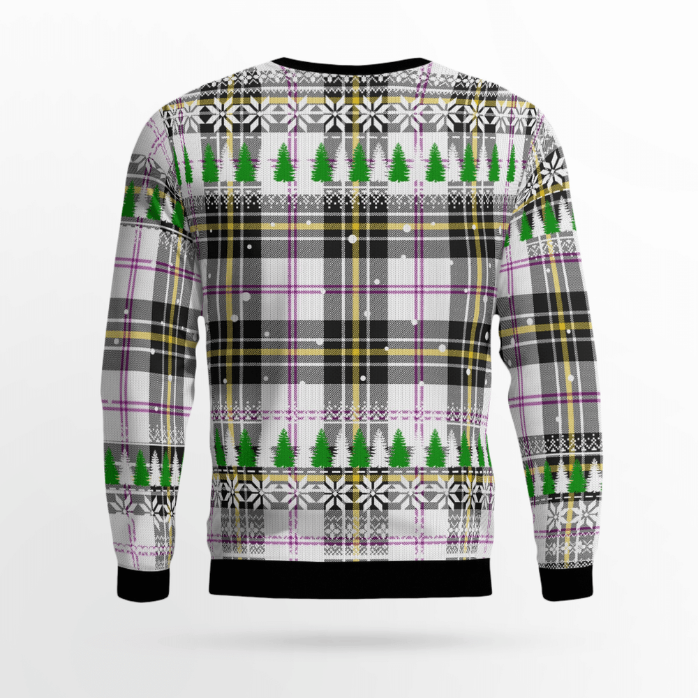 Clan MacPherson Dress Modern Crest Tartan Christmas Ugly Sweater PT59 MacPherson Dress Modern Crest Tartan Tartan Ugly Sweater
