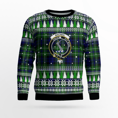 Clan MacNeil (of Colonsay) Crest Tartan Christmas Ugly Sweater YI21 MacNeil (of Colonsay) Crest Tartan Tartan Ugly Sweater
