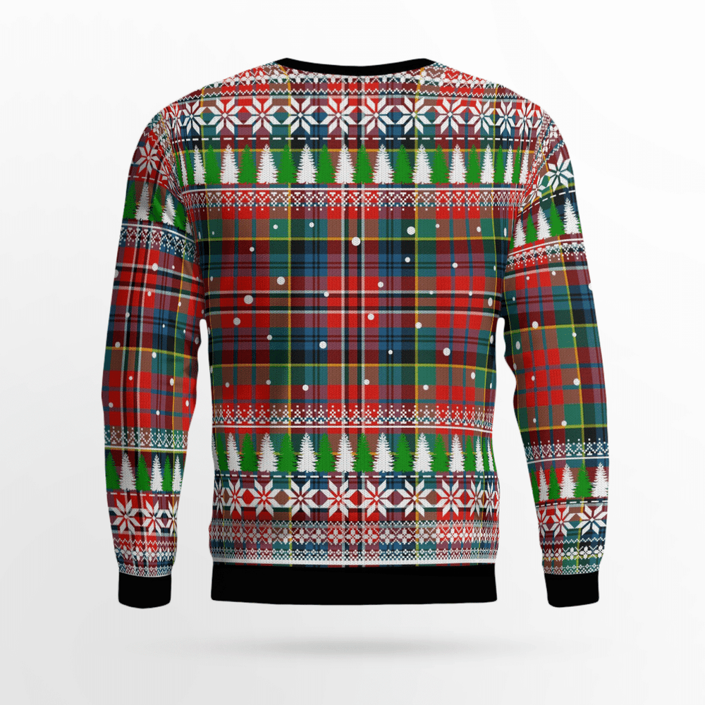 Clan MacPherson Ancient Crest Tartan Christmas Ugly Sweater GB69 MacPherson Ancient Crest Tartan Tartan Ugly Sweater