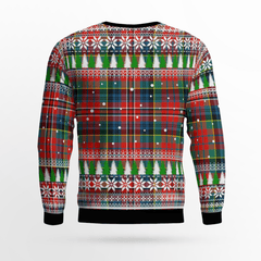 Clan MacPherson Ancient Crest Tartan Christmas Ugly Sweater GB69 MacPherson Ancient Crest Tartan Tartan Ugly Sweater