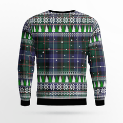 Clan MacRae Hunting Modern Crest Tartan Christmas Ugly Sweater HS81 MacRae Hunting Modern Crest Tartan Tartan Ugly Sweater