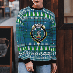 Clan Matheson Hunting Ancient Crest Tartan Christmas Ugly Sweater JH23 Matheson Hunting Ancient Crest Tartan Tartan Ugly Sweater