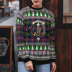 Clan MacLennan Crest Tartan Christmas Ugly Sweater BB54 MacLennan Crest Tartan Tartan Ugly Sweater