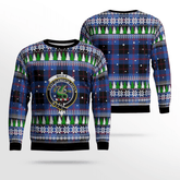 Clan Maule Crest Tartan Christmas Ugly Sweater NH58 Maule Crest Tartan Tartan Ugly Sweater