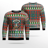 Clan Matheson Ancient Crest Tartan Christmas Ugly Sweater XZ80 Matheson Ancient Crest Tartan Tartan Ugly Sweater