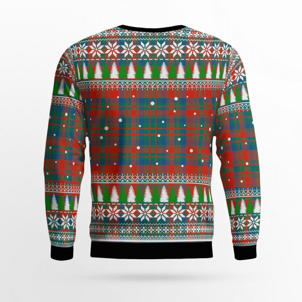 Clan Matheson Ancient Crest Tartan Christmas Ugly Sweater XZ80 Matheson Ancient Crest Tartan Tartan Ugly Sweater