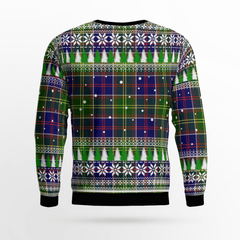 Clan Whiteford Crest Tartan Christmas Ugly Sweater OI22 Whiteford Crest Tartan Tartan Ugly Sweater