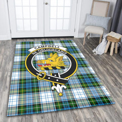 Campbell Dress Ancient Tartan Crest Area Rug