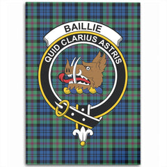 Baillie Ancient Tartan Crest Area Rug
