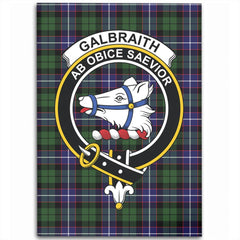 Galbraith Modern Tartan Crest Area Rug