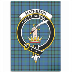 Matheson Hunting Ancient Tartan Crest Area Rug