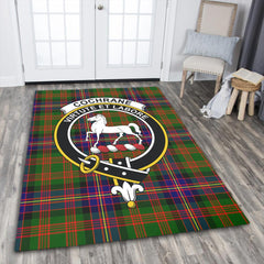 Cochrane Modern Tartan Crest Area Rug