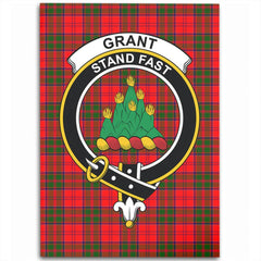 Grant Modern Tartan Crest Area Rug