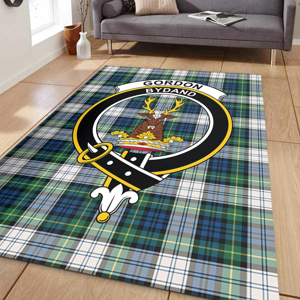 Gordon Dress Ancient Tartan Crest Area Rug