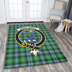 Arbuthnot Ancient Tartan Crest Area Rug