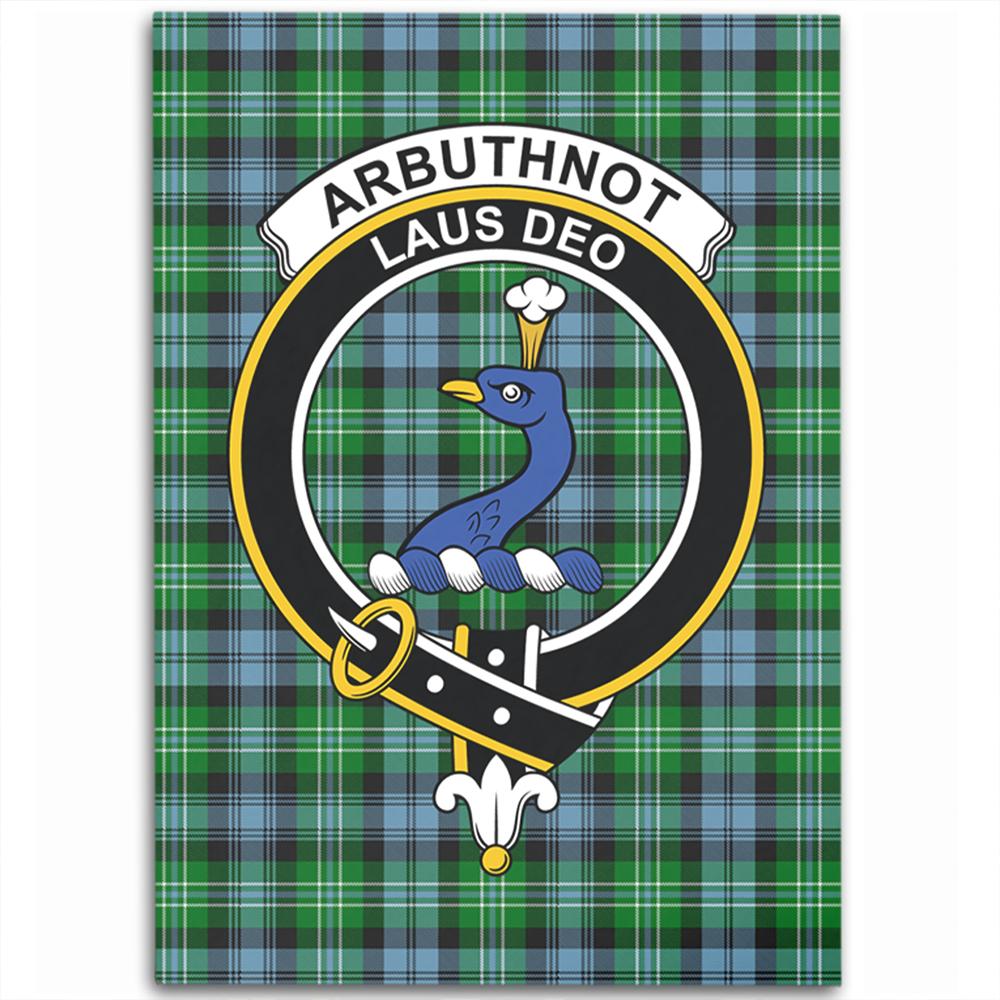Arbuthnot Ancient Tartan Crest Area Rug