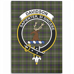 Davidson Tulloch Dress Tartan Crest Area Rug