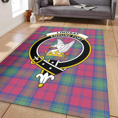 Lindsay Ancient Tartan Crest Area Rug