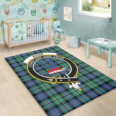 Rose Hunting Ancient Tartan Crest Area Rug