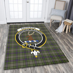 Davidson Tulloch Dress Tartan Crest Area Rug
