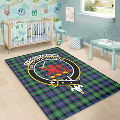 Farquharson Ancient Tartan Crest Area Rug
