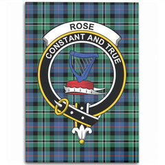 Rose Hunting Ancient Tartan Crest Area Rug