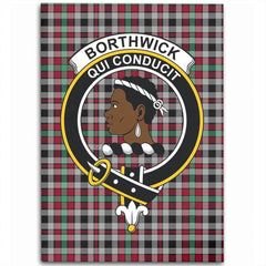 Borthwick Ancient Tartan Crest Area Rug