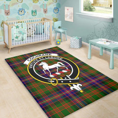 Cochrane Modern Tartan Crest Area Rug