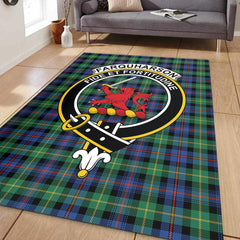 Farquharson Ancient Tartan Crest Area Rug