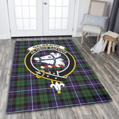 Galbraith Modern Tartan Crest Area Rug