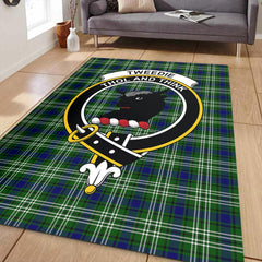 Tweedside District Tartan Crest Area Rug
