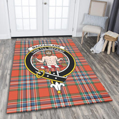 MacFarlane Ancient Tartan Crest Area Rug