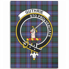 Guthrie Modern Tartan Crest Area Rug
