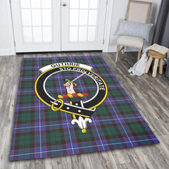 Guthrie Modern Tartan Crest Area Rug