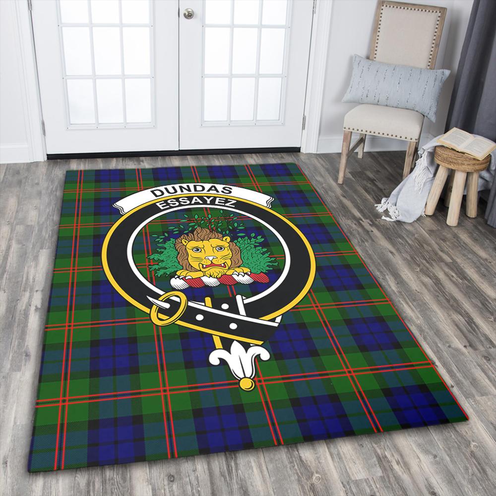 Dundas Modern 02 Tartan Crest Area Rug