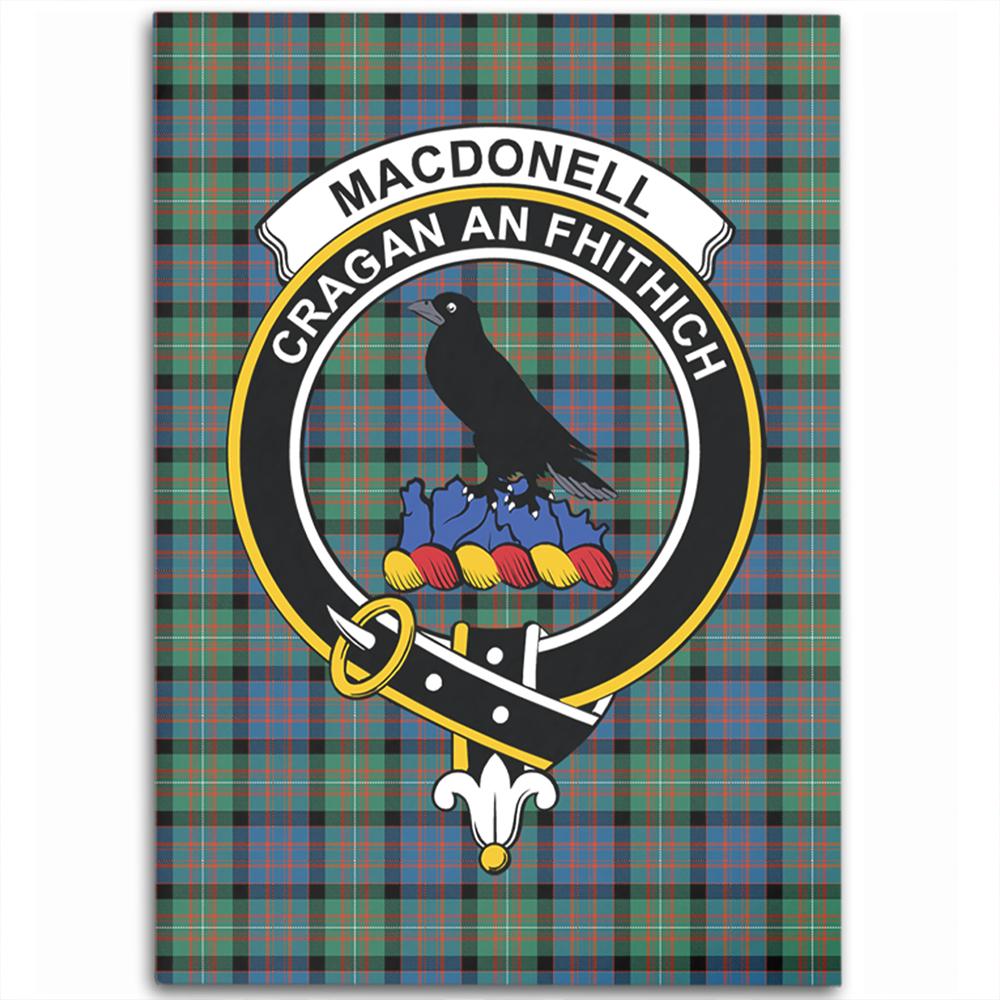 MacDonnell of Glengarry Ancient Tartan Crest Area Rug