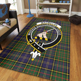MacMillan Hunting Modern Tartan Crest Area Rug