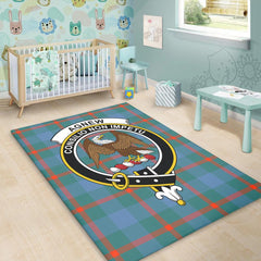 Agnew Ancient Tartan Crest Area Rug