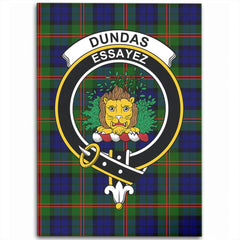 Dundas Modern 02 Tartan Crest Area Rug