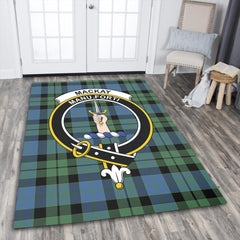MacKay Ancient Tartan Crest Area Rug