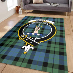 MacKay Ancient Tartan Crest Area Rug
