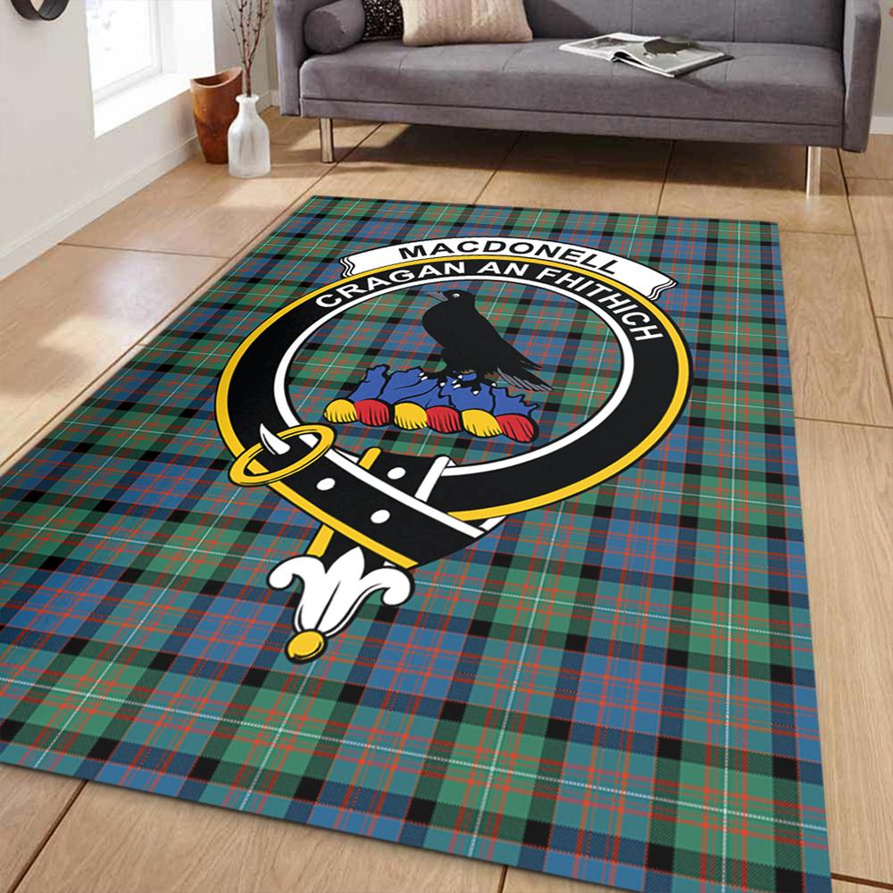 MacDonnell of Glengarry Ancient Tartan Crest Area Rug