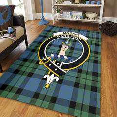 MacKay Ancient Tartan Crest Area Rug