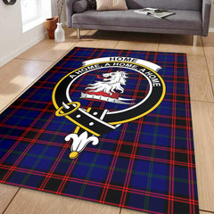 Home Modern Tartan Crest Area Rug