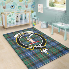 MacRae Hunting Ancient Tartan Crest Area Rug